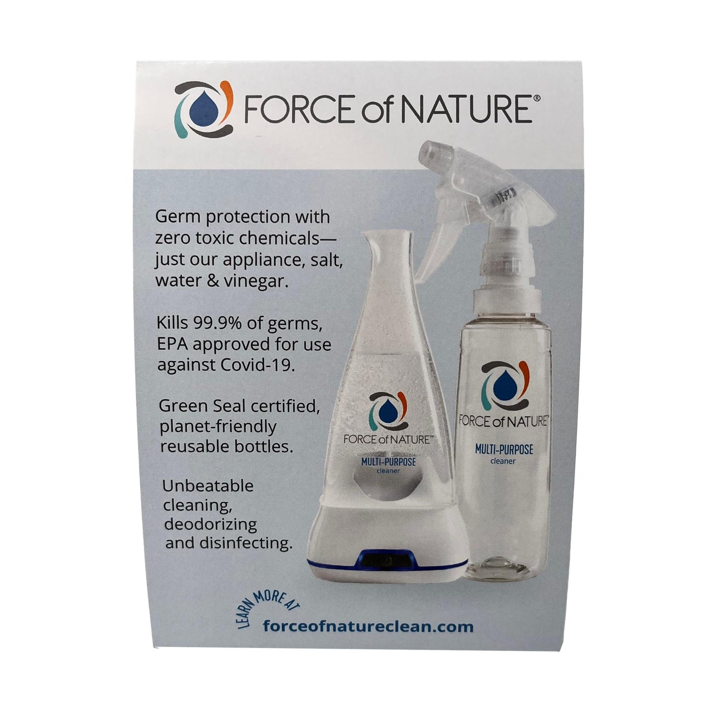 Force of Nature Table Tent