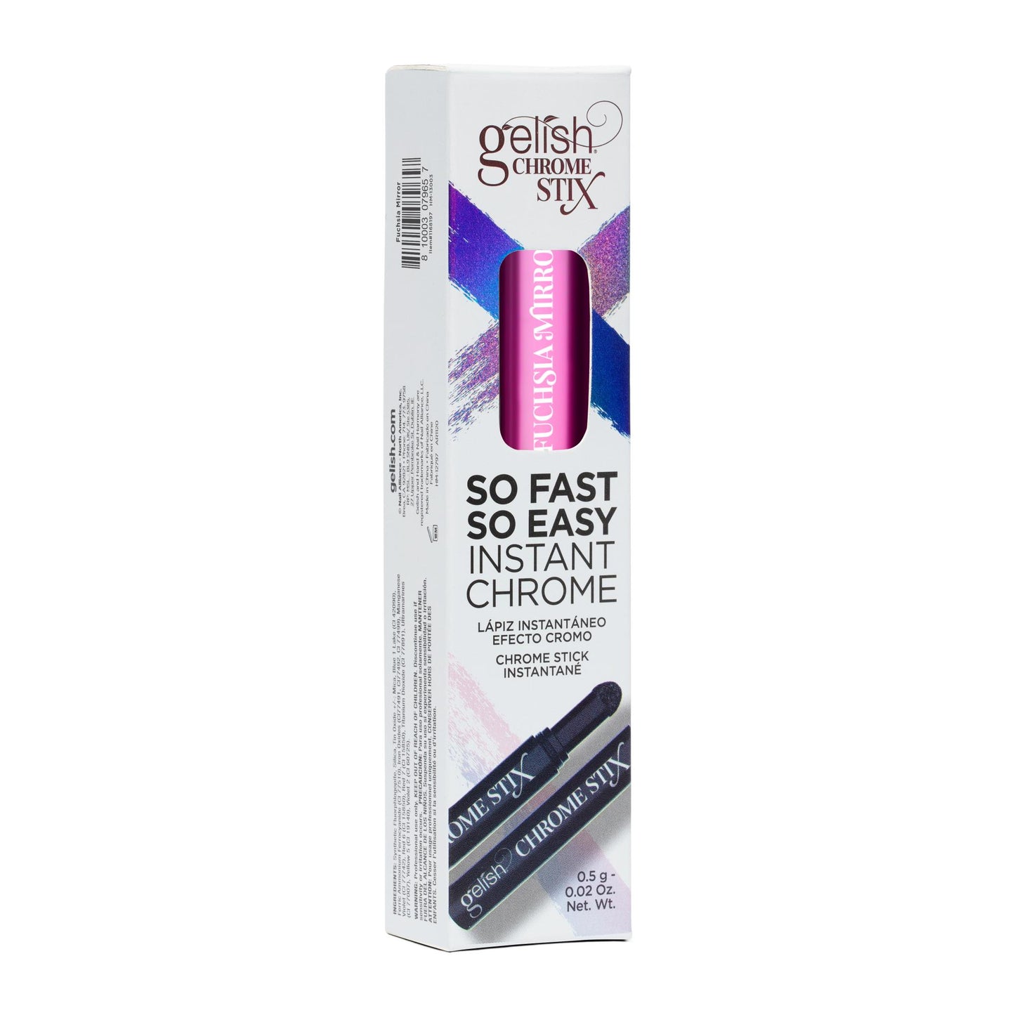 Gelish Chrome Stix, Fuchsia Mirror, 0.17 oz