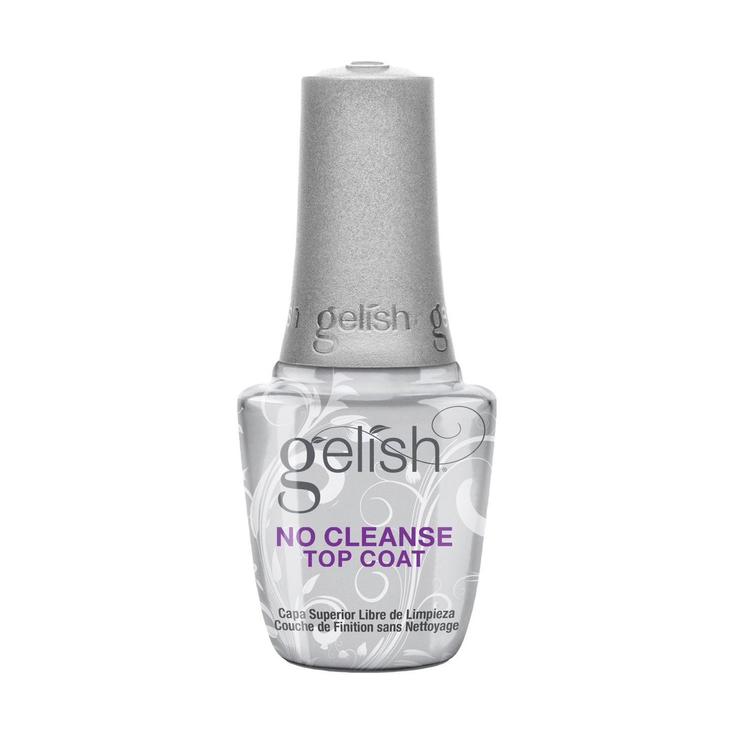 Gelish No Cleanse Top Coat, 0.5 fl oz