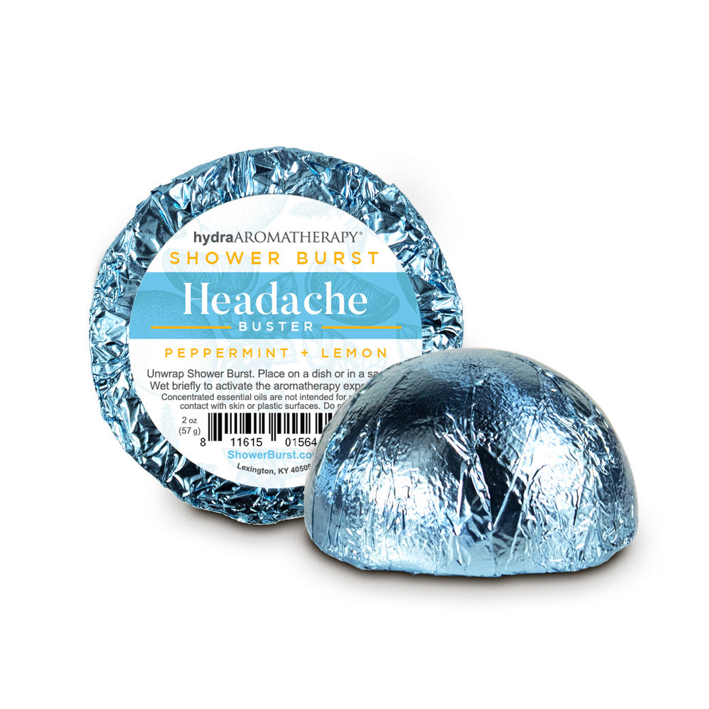 hydraAROMATHERAPY Shower Burst®, Headache Buster, 12 ct