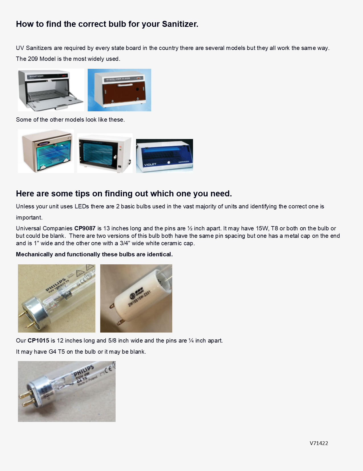 UV Sanitizer / Double Rack