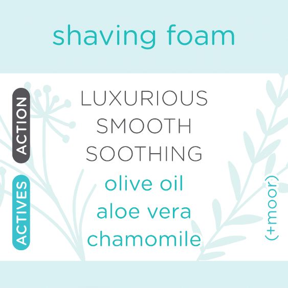 Moor Spa Shaving Foam, 6.8 fl oz