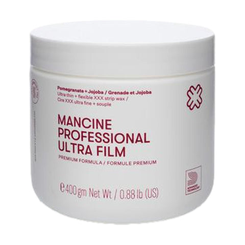 Image of Mancine Soft Wax, Ultra Film Pomegranate & Jojoba