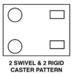 R&B Wire Vinyl Laundry Bumper Cart, Black