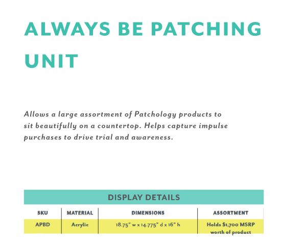 Patchology Always Be Patching POS Display