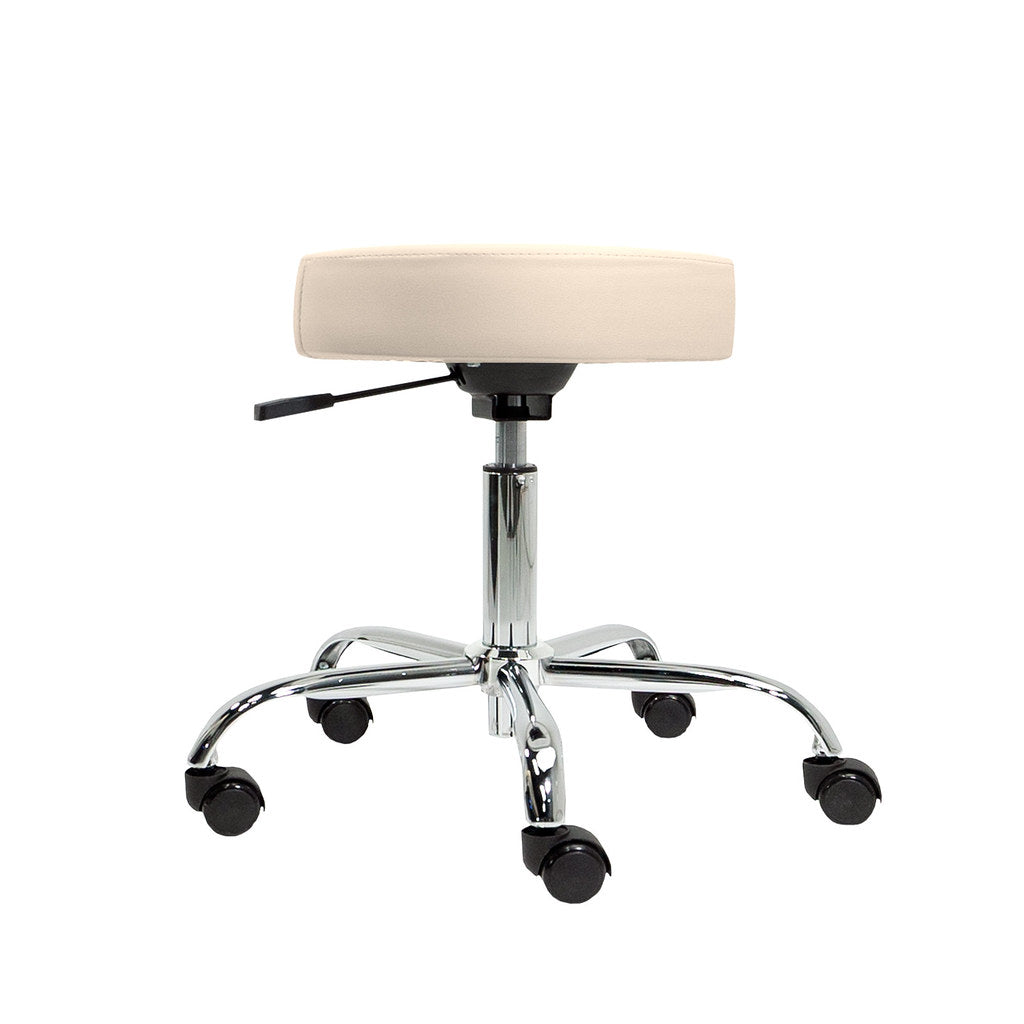 Living Earth Crafts Pneumatic Rolling Stool (Optional Backrest)
