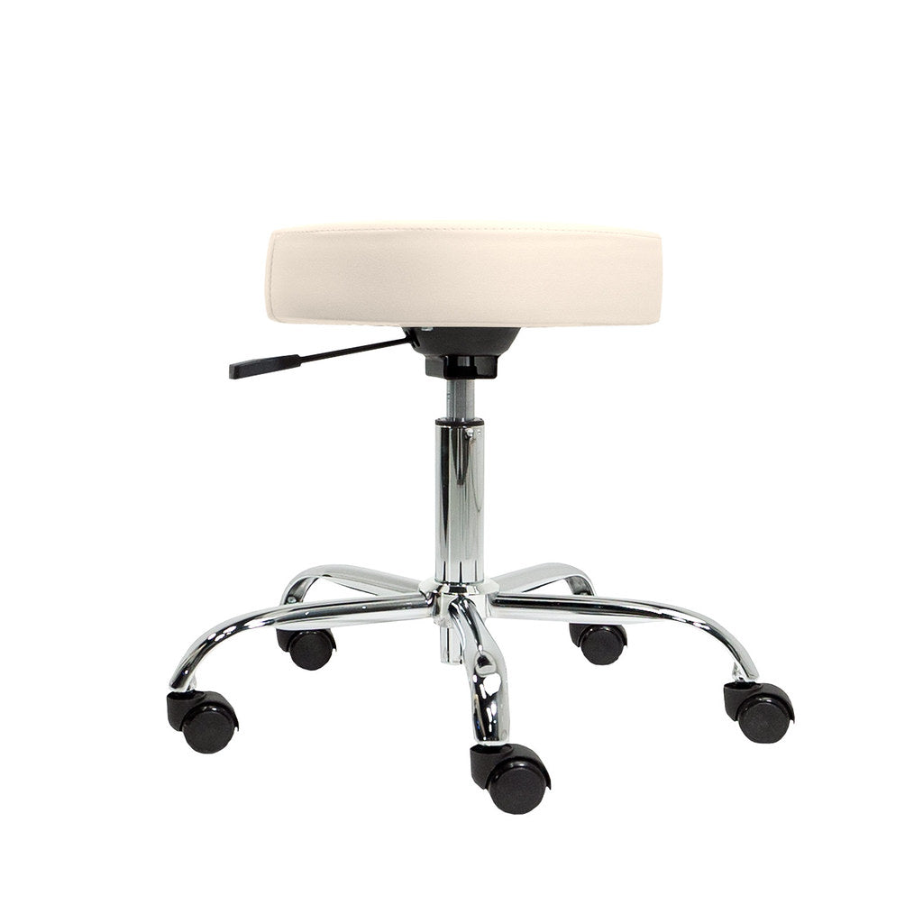 Living Earth Crafts Pneumatic Rolling Stool (Optional Backrest