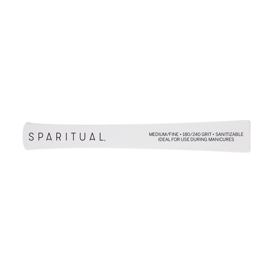 SpaRitual Foam Board Nail File, 180/240 Grit, 2 pack