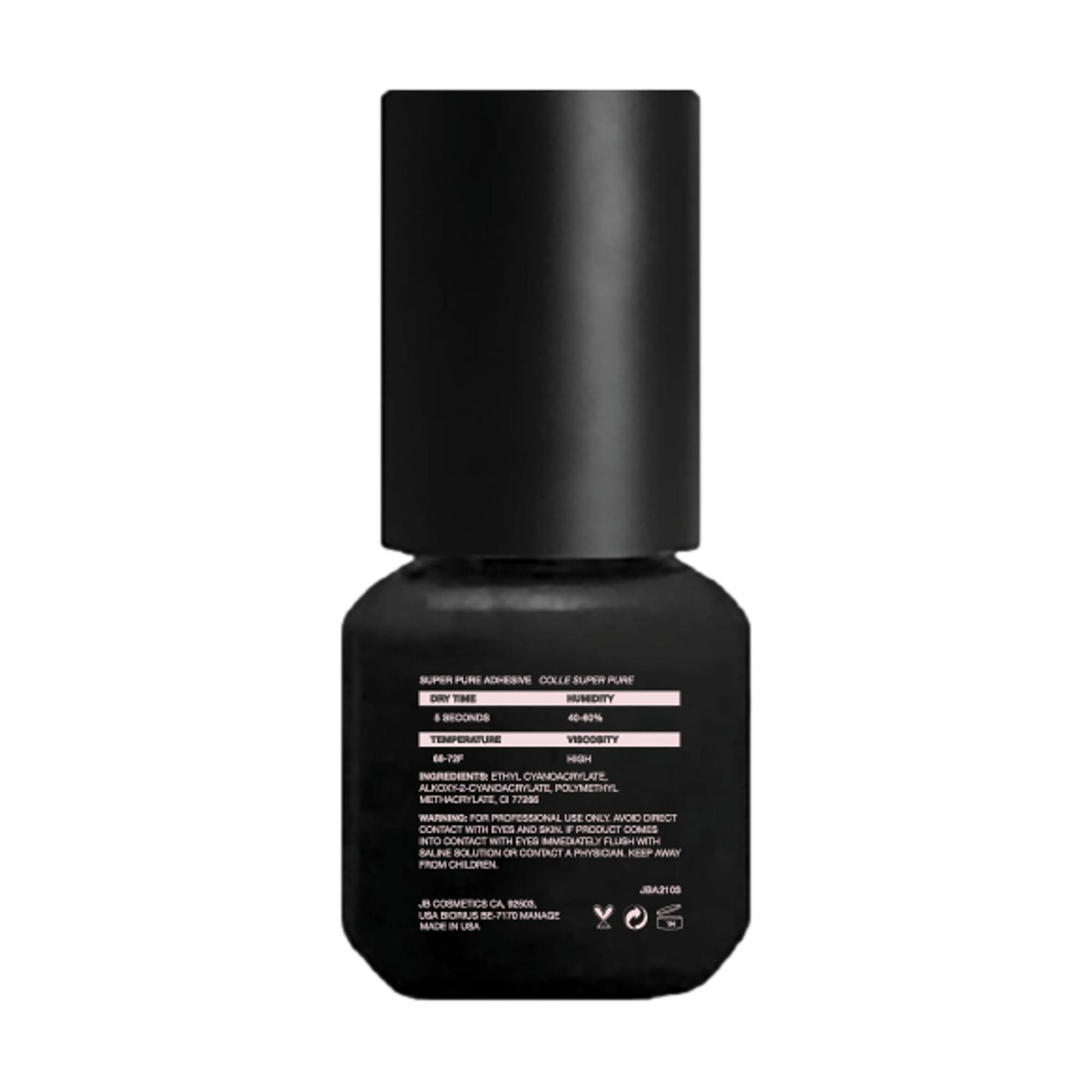 JB Lashes Super Pure Adhesive, 5 mL