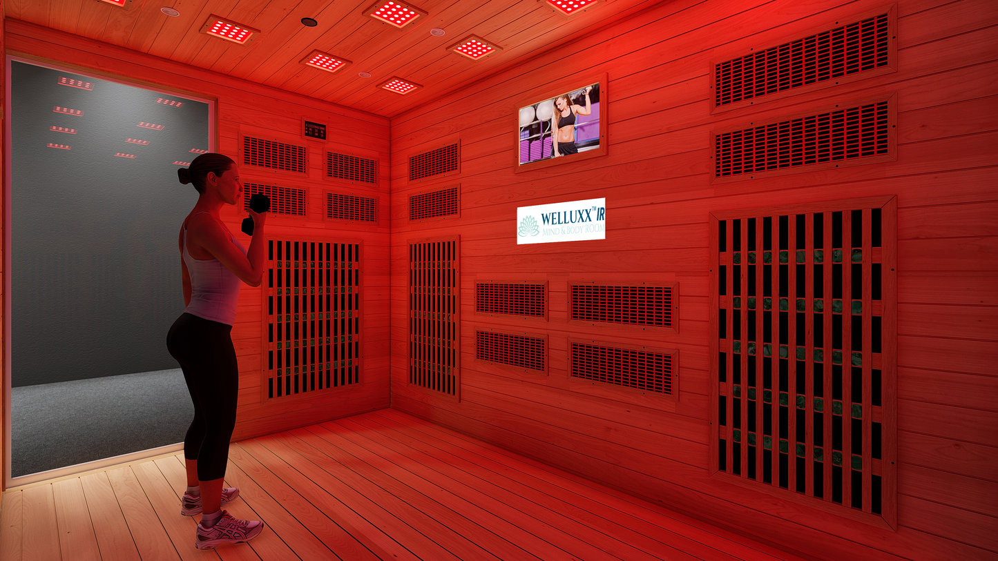 Welluxx IR-Fitness Sauna Room