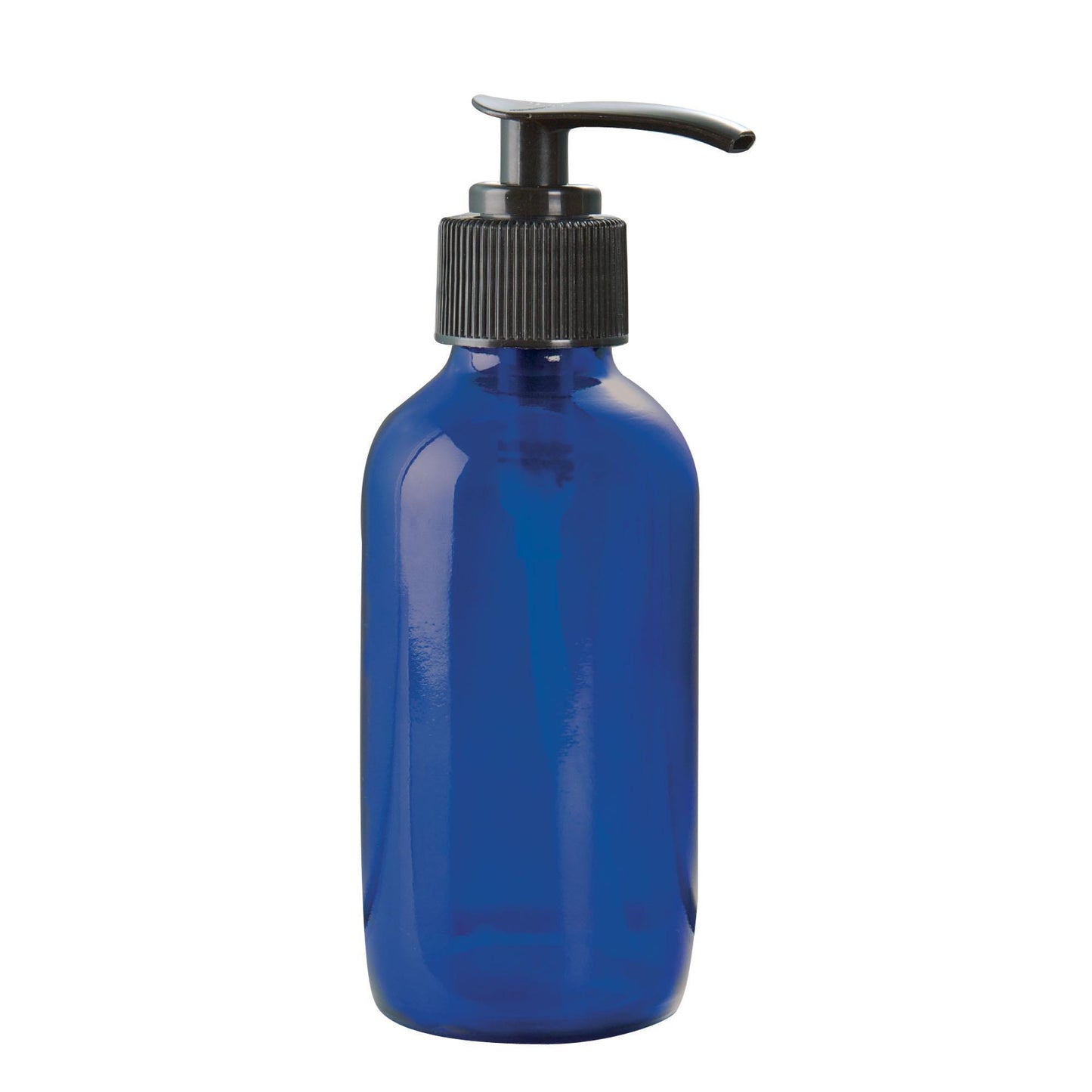 Bottles & Jars Bottle w/Pump / Glass / Cobalt Blue / 4oz