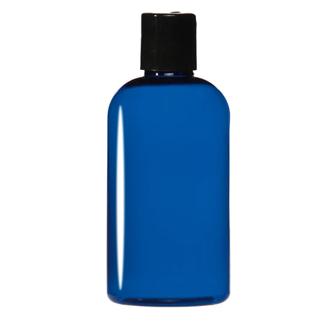 Image of Bottles & Jars 8 oz. PET Bottle with Disc Cap / Cobalt Blue