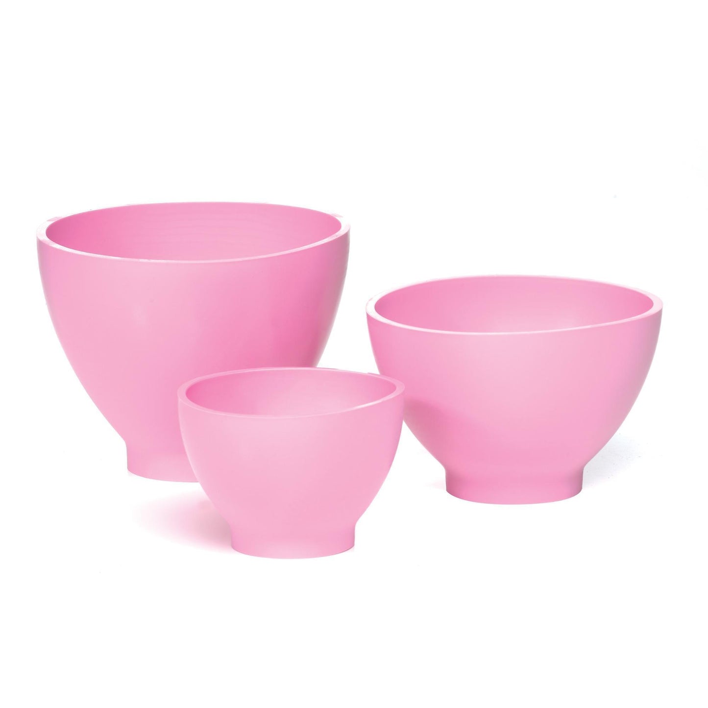 Bowls & Dishes Pink / Set Ultronics Rubber Mixing Bowls