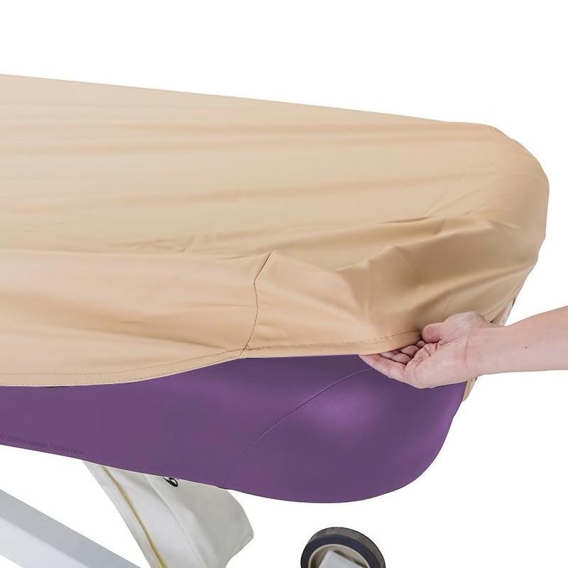 Face Rests, Paper Hangers & Ac Marie's Beige Earthlite Professional Table Cover