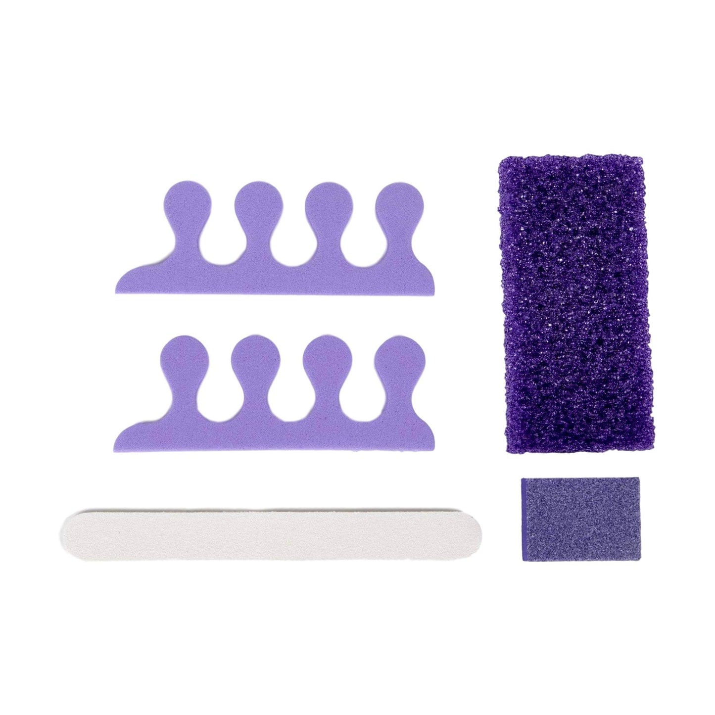 Ikonna Disposable Pedicure Kit, White or Purple