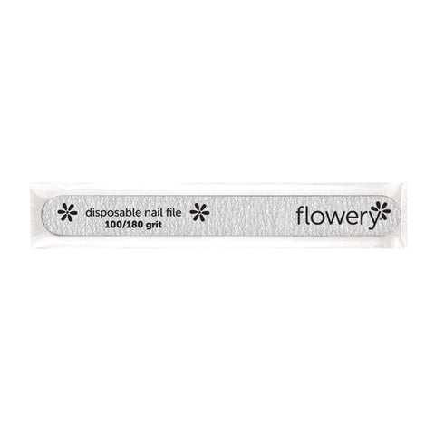 Image of Files, Buffers, Brushes & Pumi Silver / 100/180 Flowery D-Files Cushioned