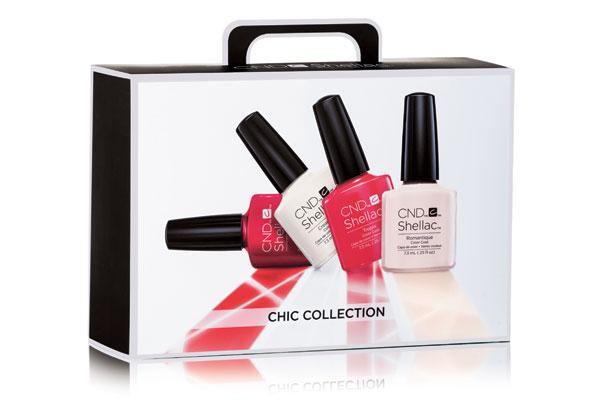 følelsesmæssig forklædning perforere CND Shellac, Chic Collection Trial Kit – Universal Companies