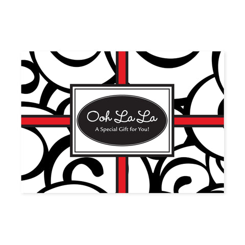 Image of Gift Certificate Cards Gift Certificate / Ooh La La / 25 Count
