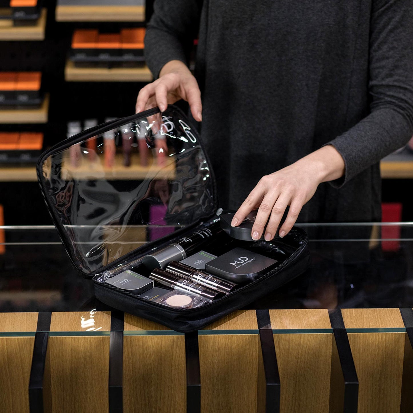 MUD Accessories, Clear Pouch Small , Empty