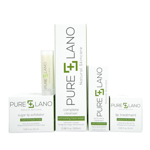 Image of Makeup, Skin & Personal Care Pure Lano Natural Lip Treatment Display with Testers