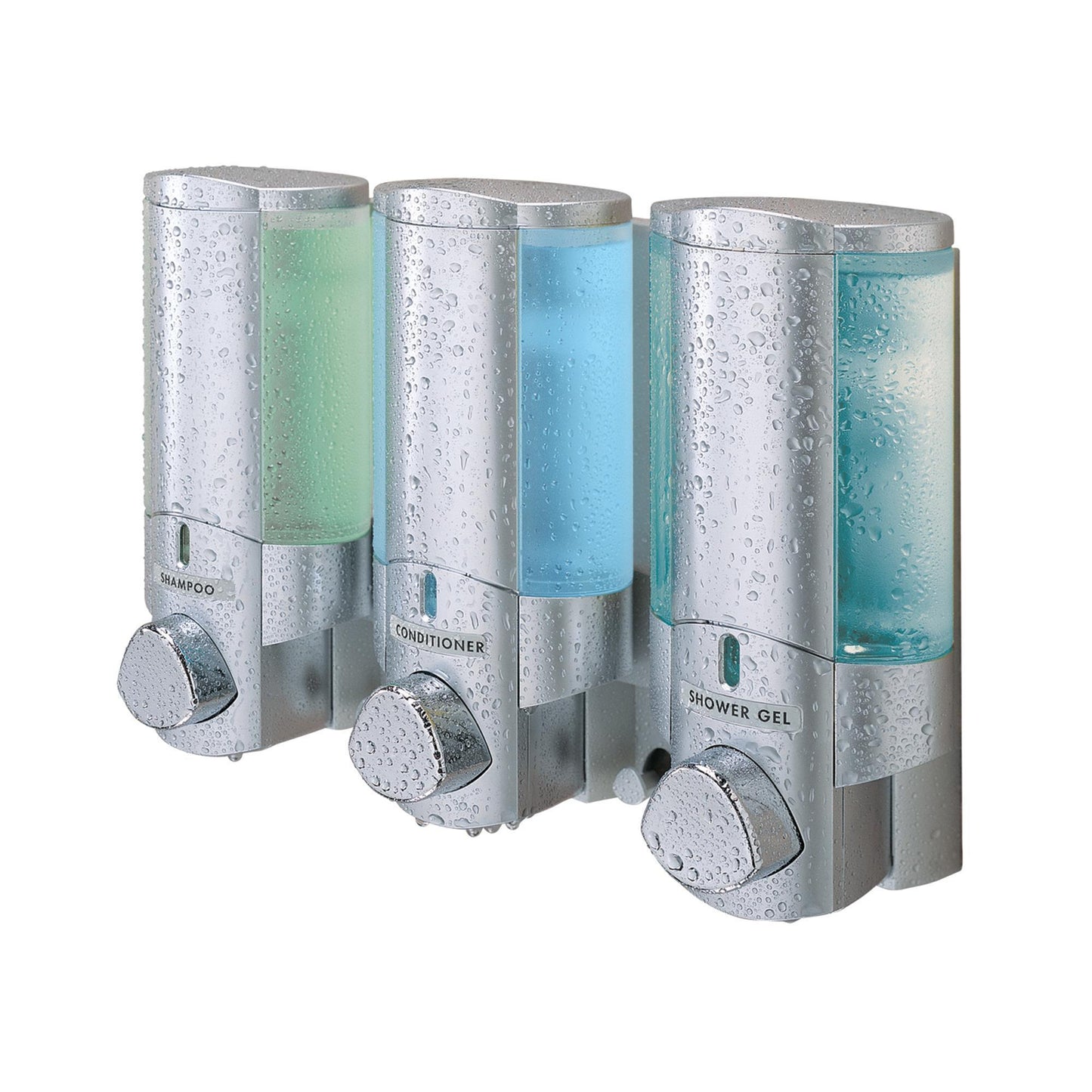 Multi-Use Dispenser & Holders Aviva III Aviva Dispensers / Satin Silver