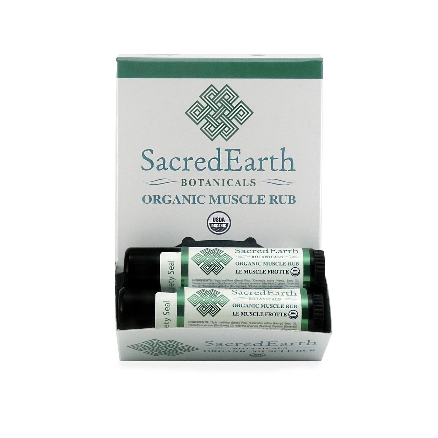 Pain Management 12 Sacred Earth Botanicals Organic Muscle Rub Body Salve