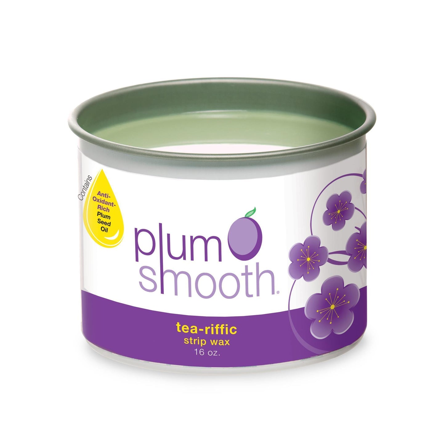 Pellon, Strip & Soft Wax Plum Smooth Strip Wax / Tea-Riffic / 16oz