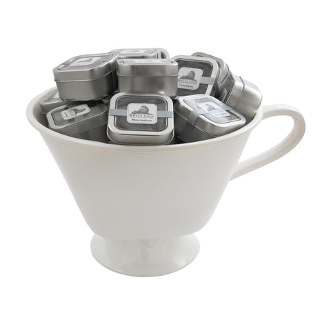 Image of Pre-Pack Displays White Lion White Oversize Ceramic Teacup Display
