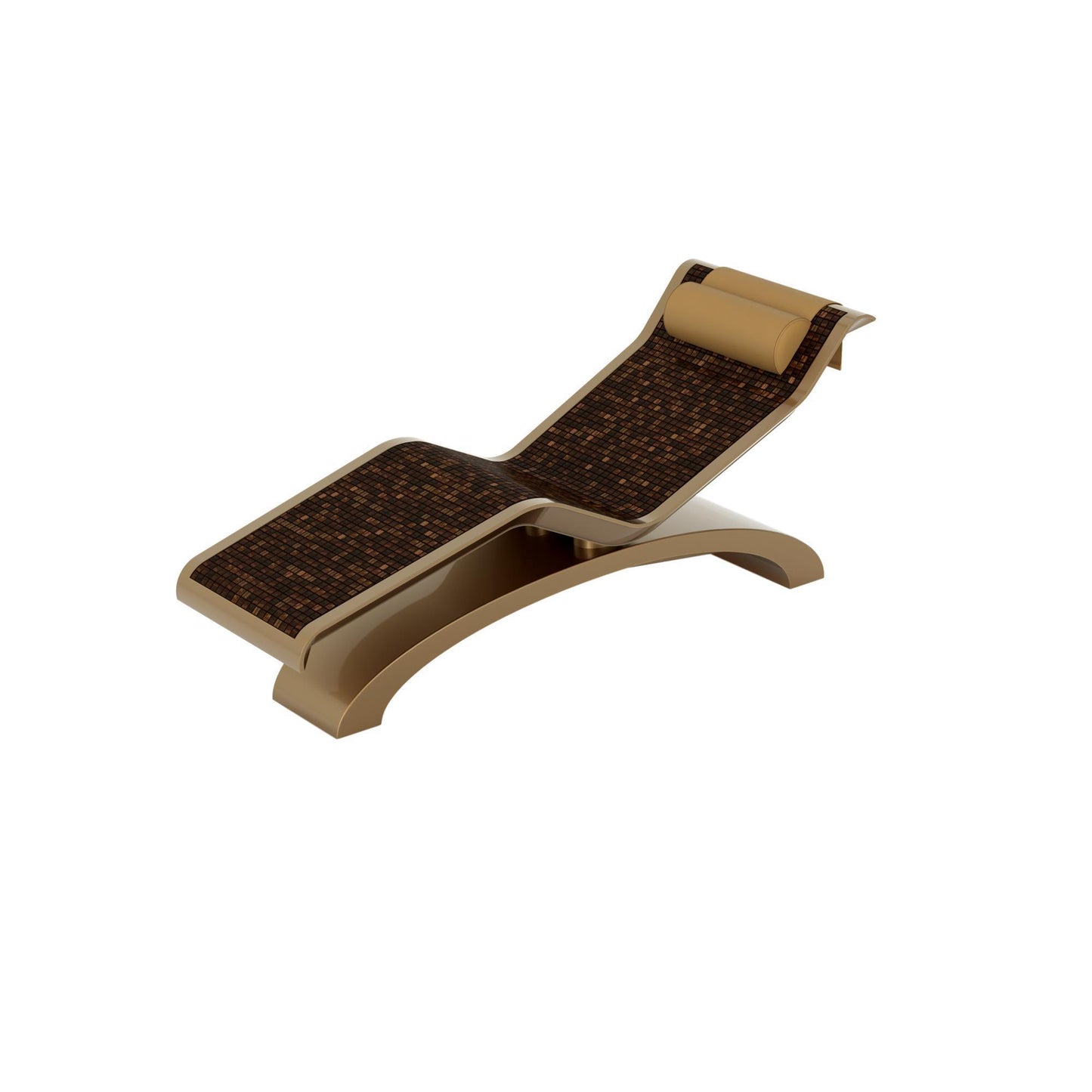 Ceramico Infrared Heated Lounger by Fabio Alemanno