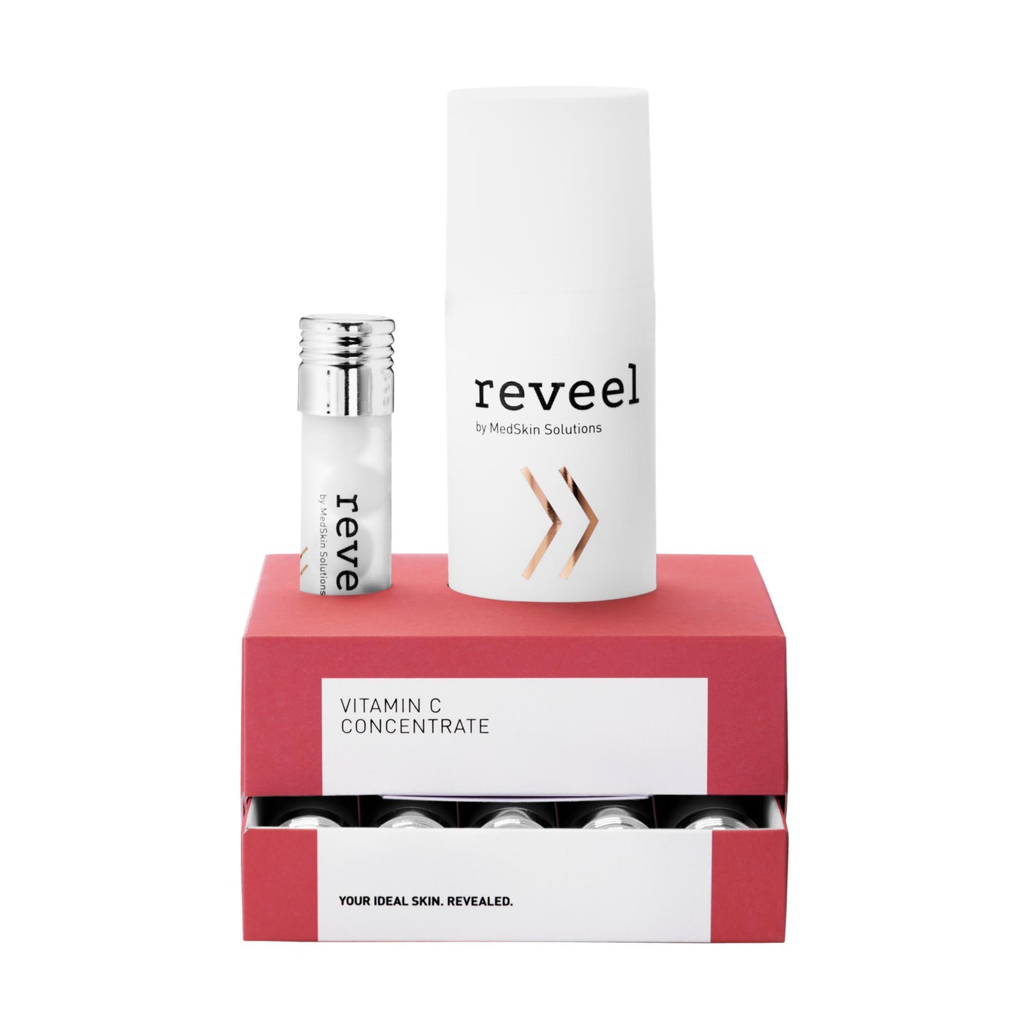 reveel Vitamin C Concentrate, 6 vials of 7 beads + 50 mL activator