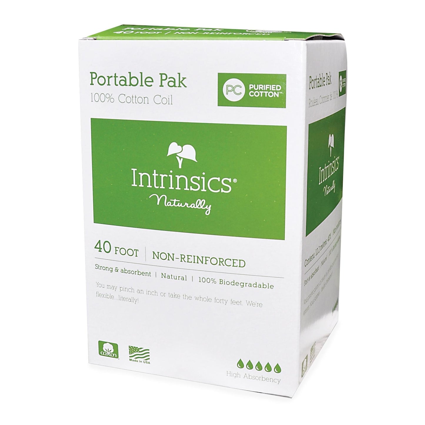 Rolls, Coils, Masks & Bands Intrinsics 40' Portable Pak Non-Reinforced Cotton