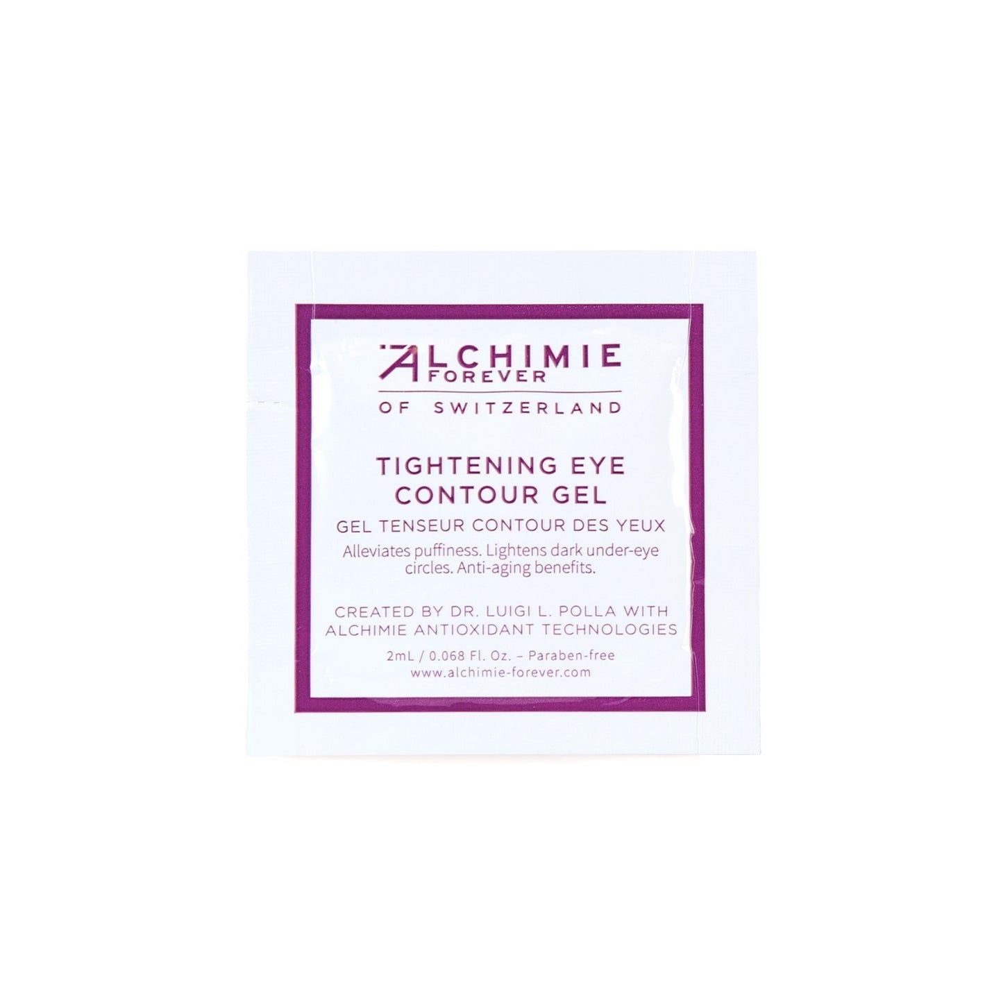 Serums, Gels & Ampoules Sample Alchimie Forever Tightening Eye Contour Gel
