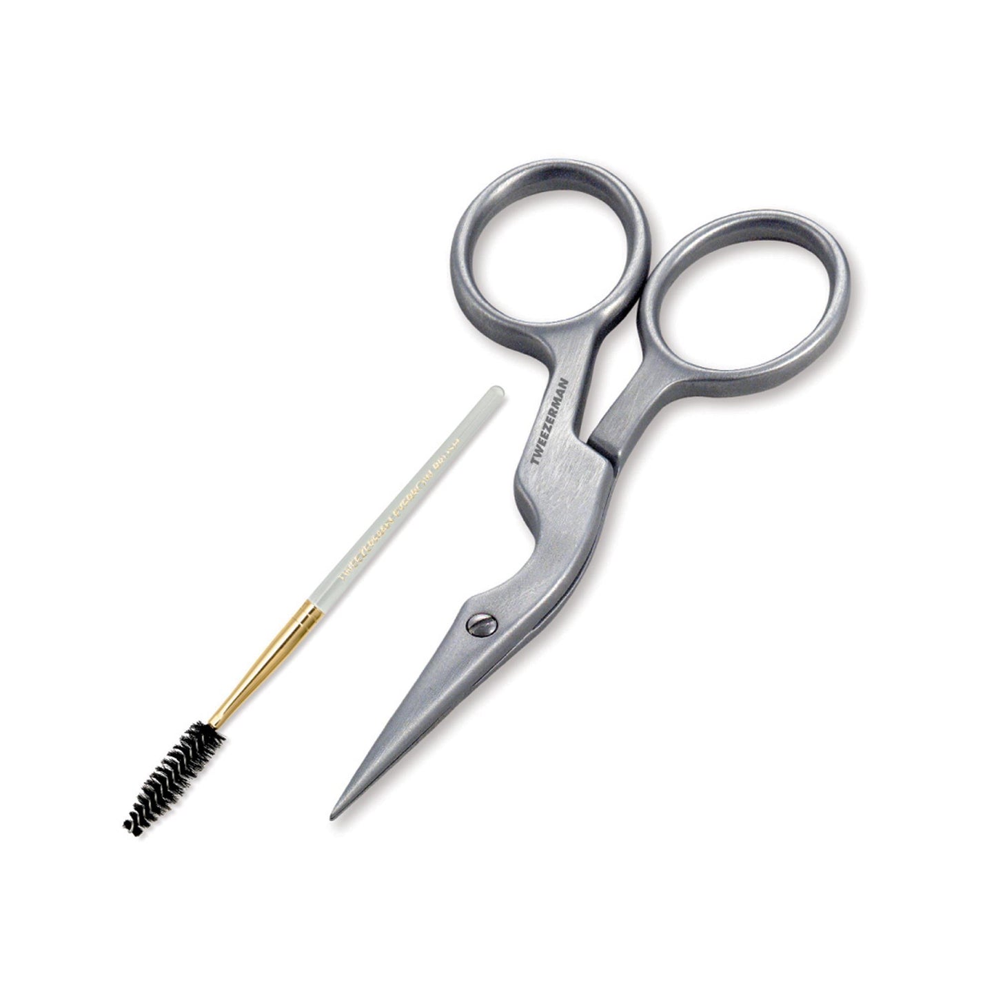 Shears, Clippers & Scissors Tweezerman Brow Shaping Scissors & Brush