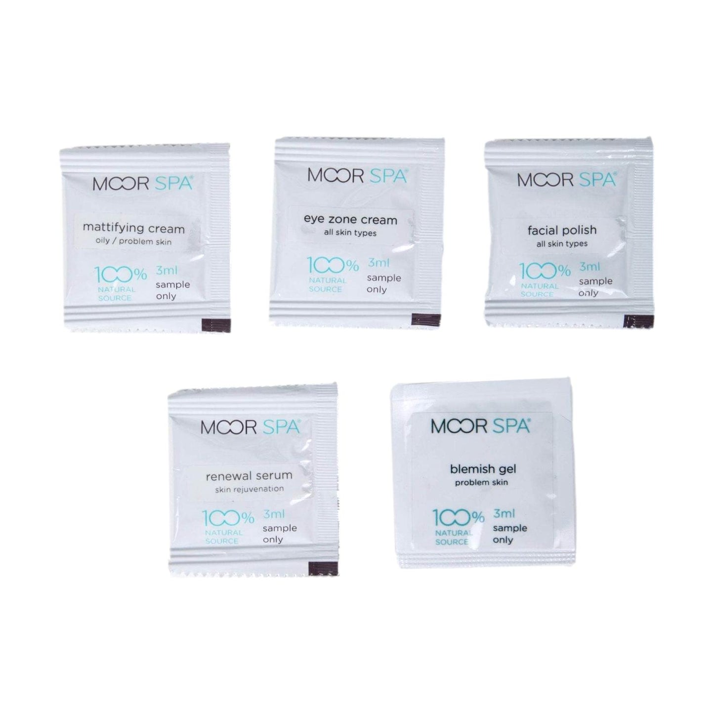 Moor Spa Skin Care Sample Kit, Normal to Oily