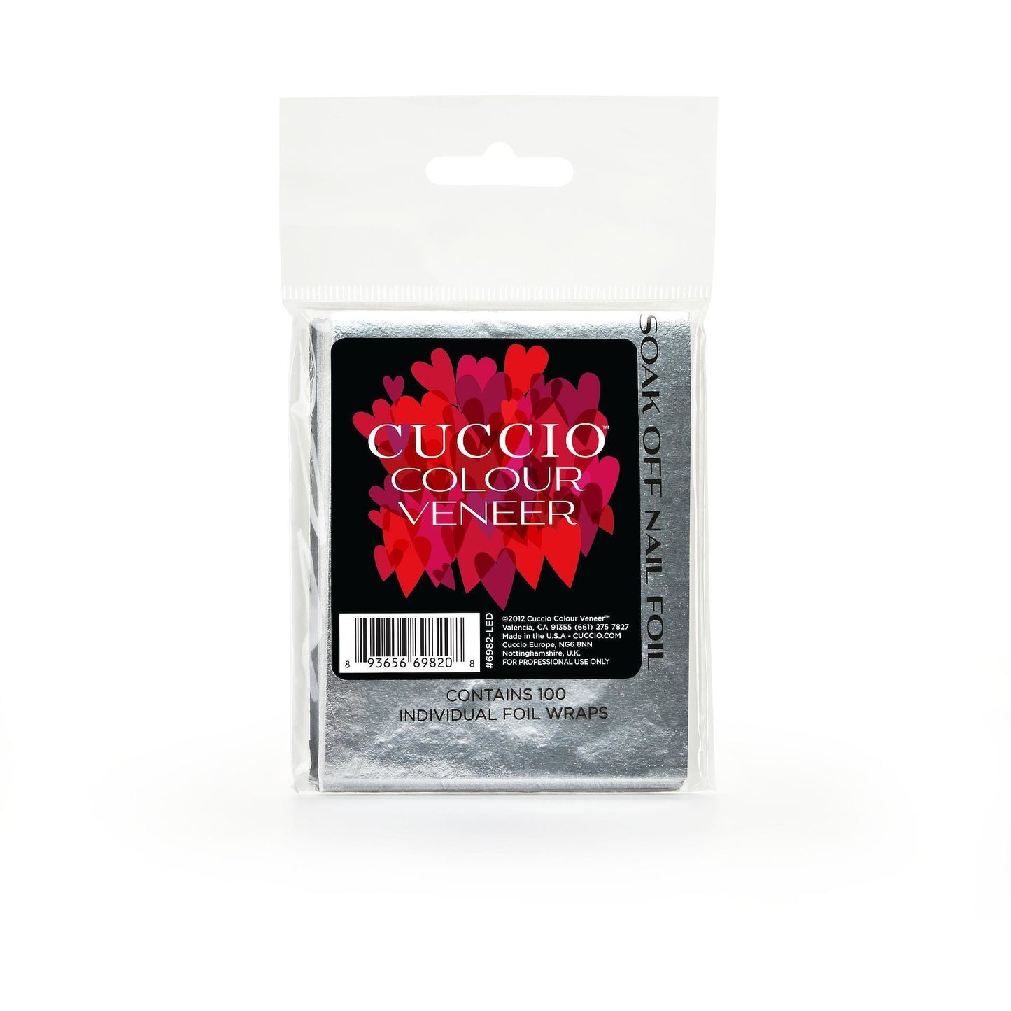 Soaks & Cleansers Cuccio Foil for Soak Off Removal / 100 Pack