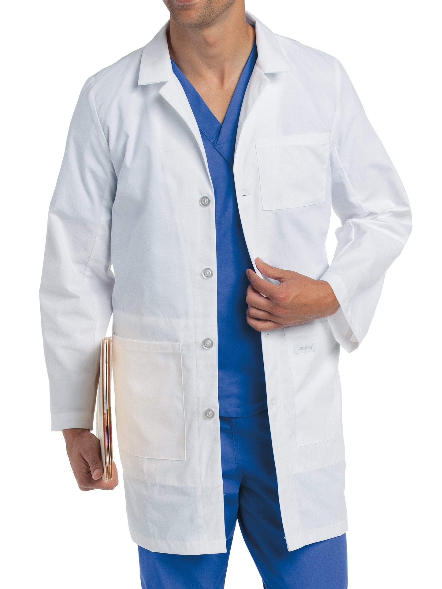 Men's Notebook Lab Coat by Landau