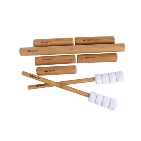 Image of Bamboo Fusion Warm Bamboo Massage Tool Set