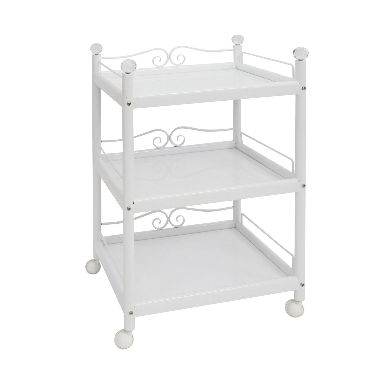 Trolleys & Carts Elegant Esthetician Trolley White