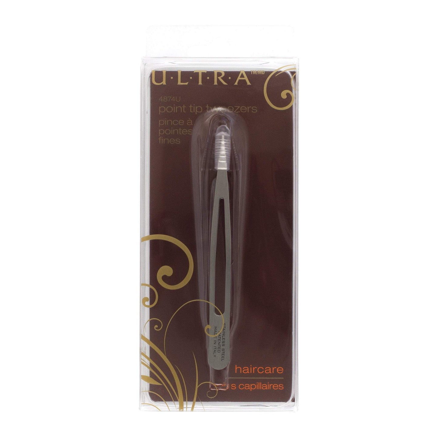 Tweezers Ultra Professional Point Tip Stainless Steel Tweezers