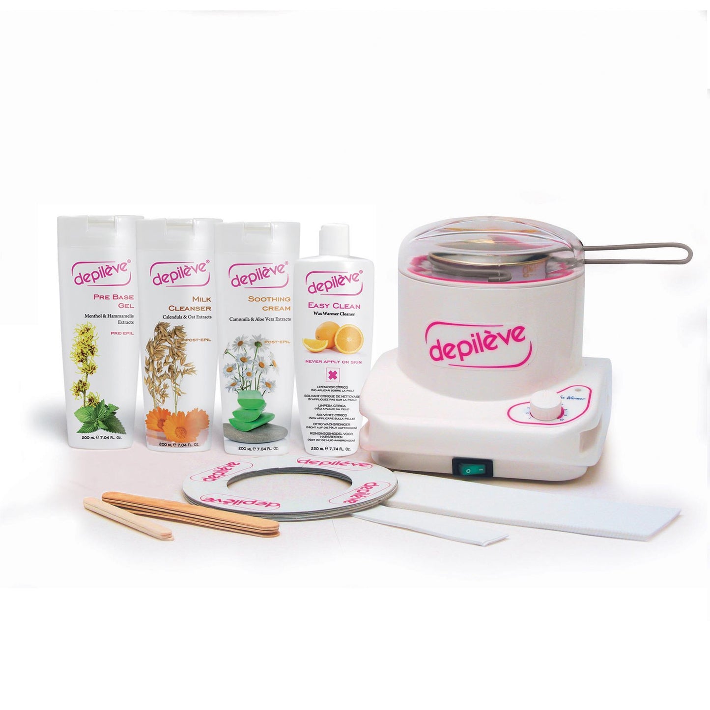 Warmers & Inserts Depileve Professional Kit