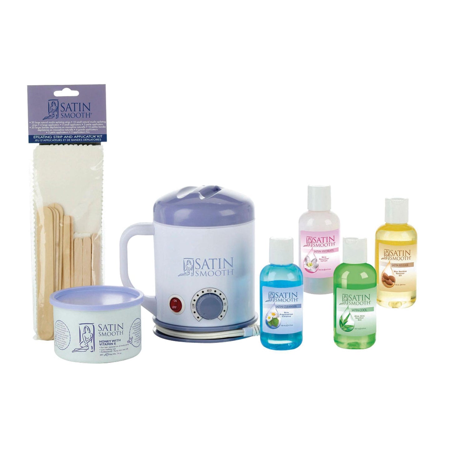 Waxing Starter & Trial Kits Satin Smooth Student Waxing Starter Kit