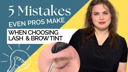 5 Mistakes Even Pros Make When Choosing Lash & Brow Tint