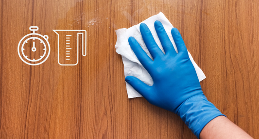 Contact Time and Dilution: Two Small Details That Make or Break Disinfection