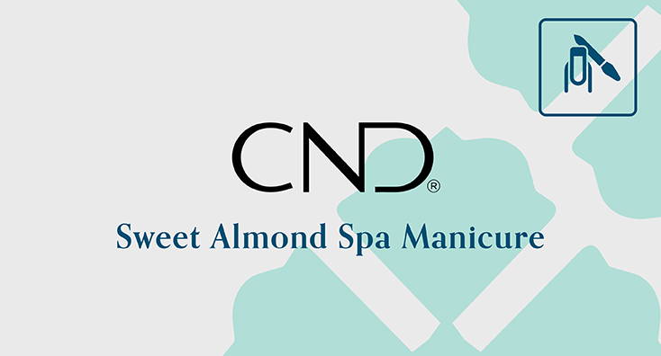 CND Sweet Almond Spa Manicure