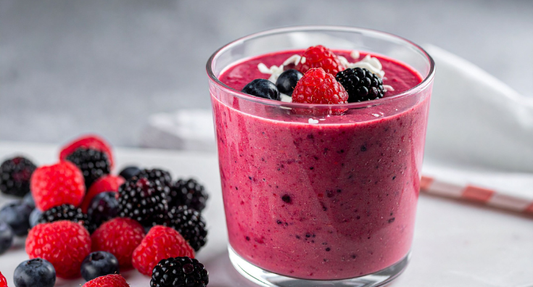 “Nice” Winter Berry Glow Smoothie