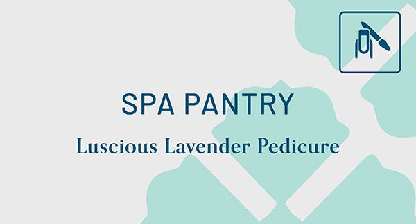 Spa Pantry Luscious Lavender Pedicure
