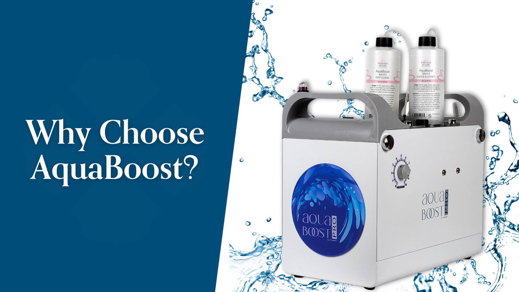 Why Choose The AquaBoost Hydradermabrasion System?