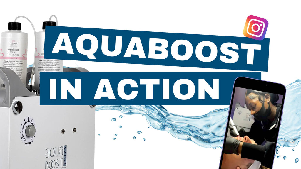 AquaBoost Hydradermabrasion: See It in Action on Social Media
