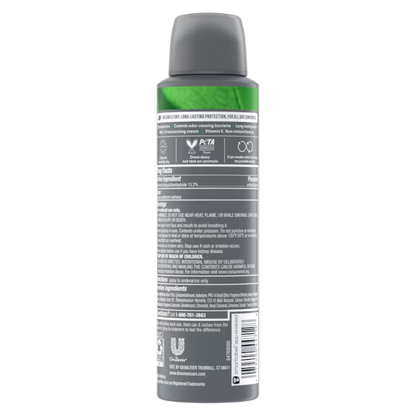 Dove Men's Extra Fresh Deodorant Spray, 5 oz.