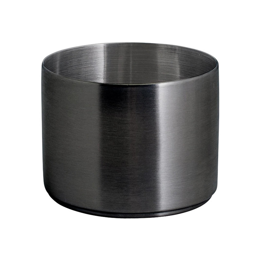 FOH Round Ramekin, Brushed Stainless Steel, 9 oz, 12 ct